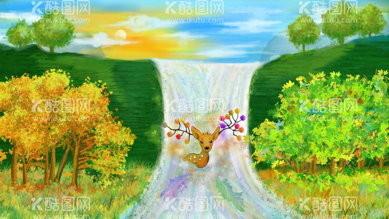 编号：46327010090536166584【酷图网】源文件下载-插画背景