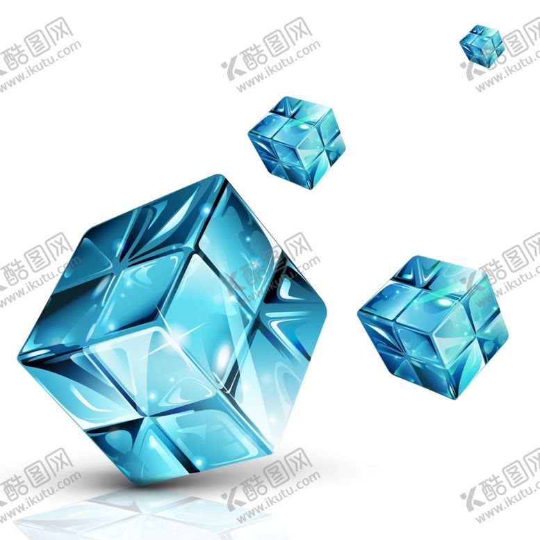 编号：83770607090452217414【酷图网】源文件下载-水晶魔方科技装饰免抠素材