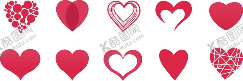 编号：87111410182014128608【酷图网】源文件下载-心形