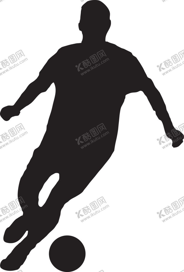 编号：62512104172333016954【酷图网】源文件下载-运动员剪影