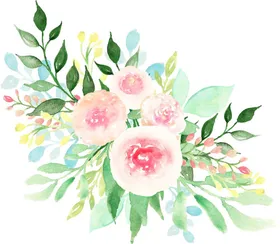 手绘花卉