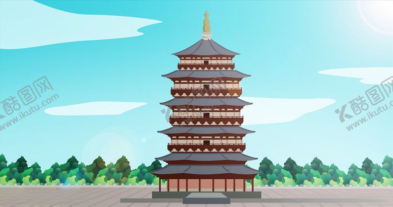 编号：33793704290338057661【酷图网】源文件下载-古风建筑