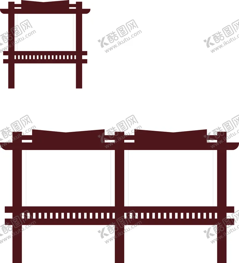 编号：25830501240005247953【酷图网】源文件下载-木质宣传栏