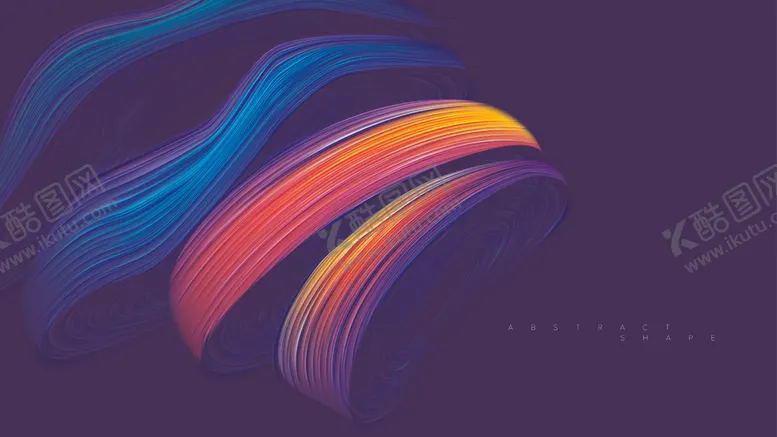 编号：48989309110401527198【酷图网】源文件下载-时尚抽象几何背景底纹