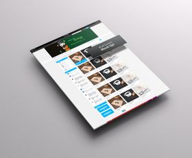 网页样机电脑屏幕UIUI面设备展示