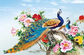 富贵牡丹花素材