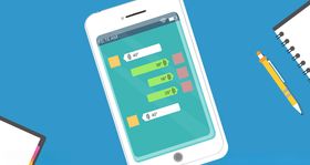 对话框简笔手绘聊天线框素材