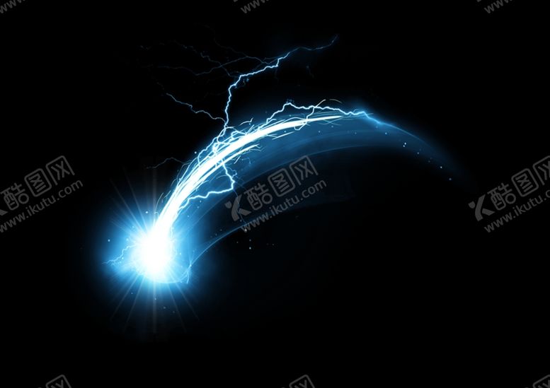 编号：21420910081724057148【酷图网】源文件下载-闪电雷电光点合成效果素材