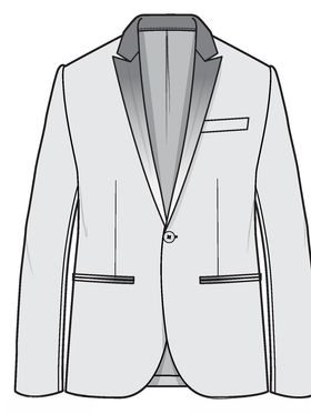 服装款式衣大衣效果