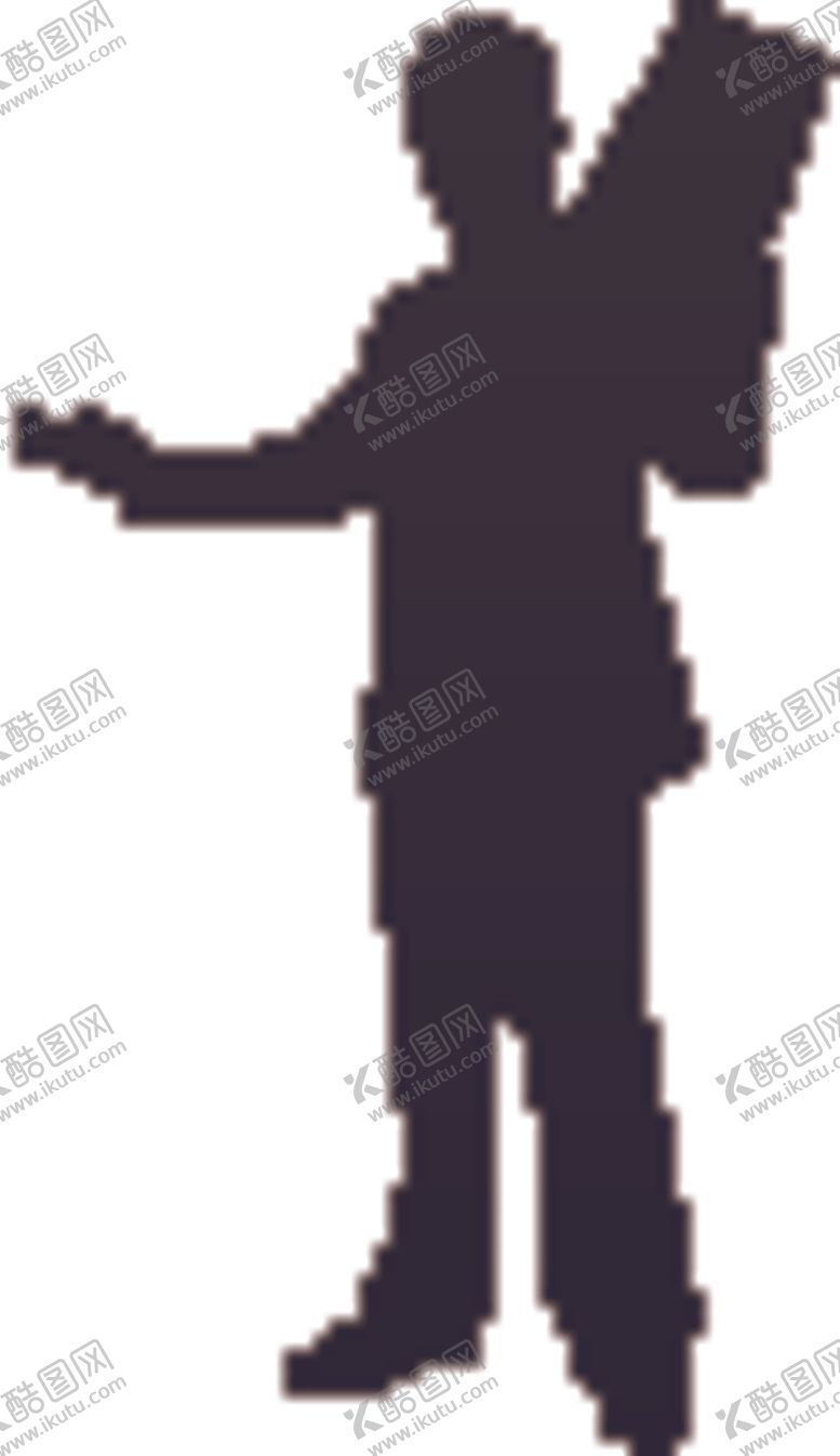 编号：71623409191059252228【酷图网】源文件下载-商业人物剪影