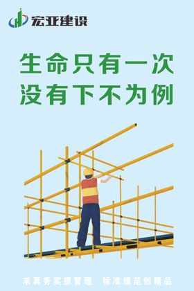 建筑工地标语