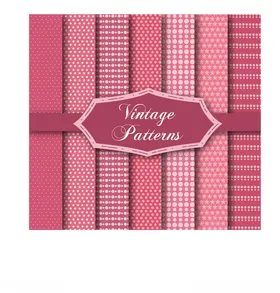 复古图案设计背景图案集