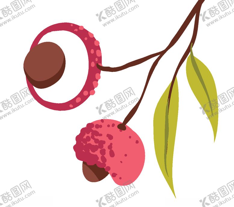 编号：81245806261145552698【酷图网】源文件下载-手绘荔枝