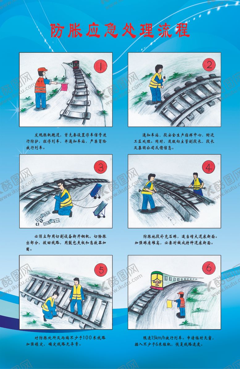 编号：60633801250951422987【酷图网】源文件下载-铁路防涨施工