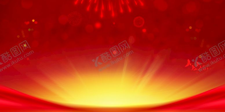 编号：92638109220350560694【酷图网】源文件下载-红色舞台背景