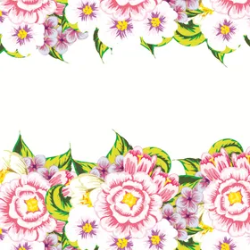 手绘花