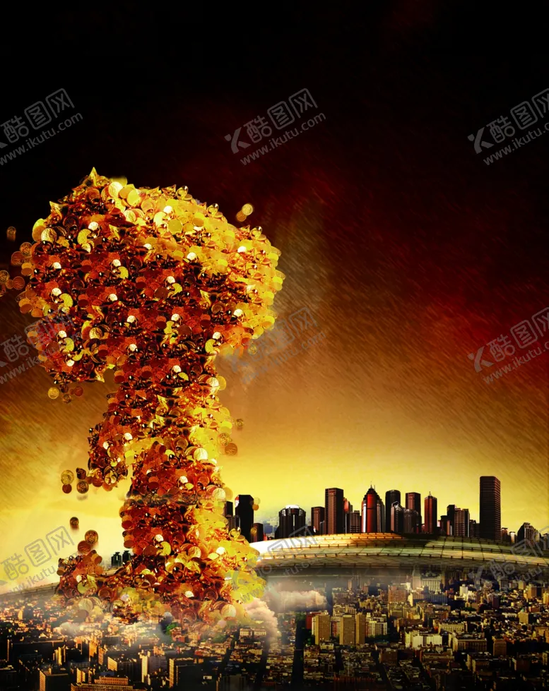 编号：66684502170934001716【酷图网】源文件下载-金钱风暴图片
