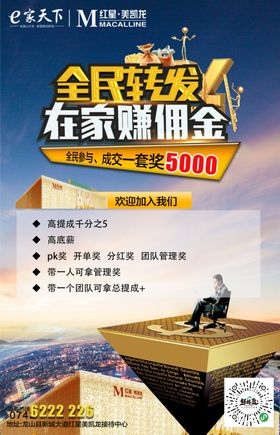 全民转发在家赚佣金