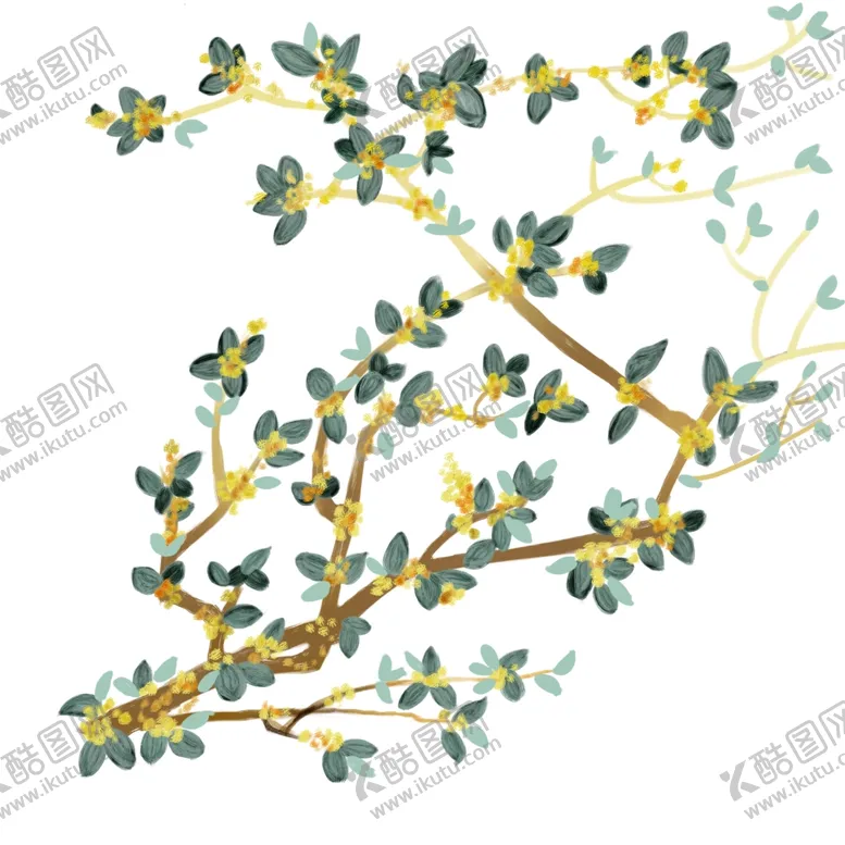 编号：55989102081434472865【酷图网】源文件下载-花草插画设计与原创