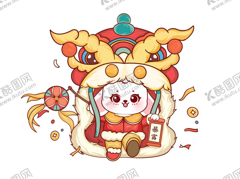 编号：51778602212158119185【酷图网】源文件下载-Q版兔子