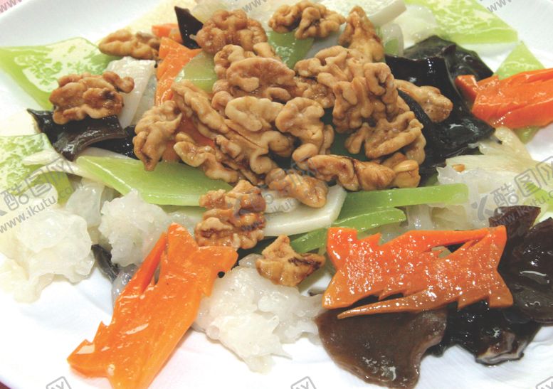 编号：71547810231650486639【酷图网】源文件下载-鲜核桃炒素