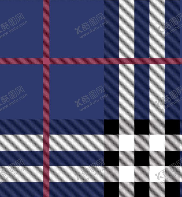 编号：91703207020248586588【酷图网】源文件下载-斜纹格子对称几何花深兰