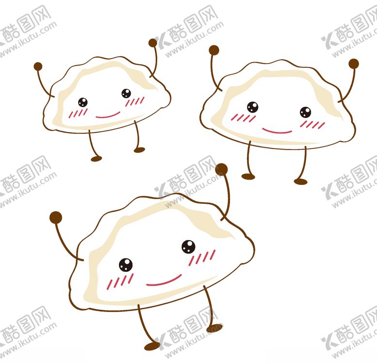 编号：44929809251351247226【酷图网】源文件下载-冬季热气腾腾的简笔画小清新美食