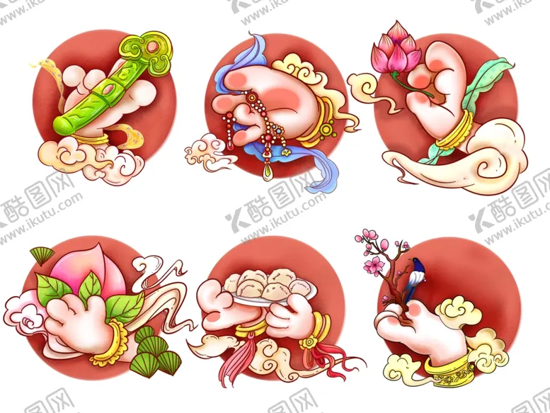 编号：18374002061546319105【酷图网】源文件下载-兔子插画