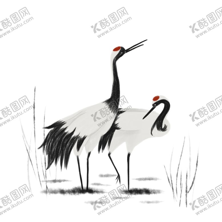 编号：85952206160804404645【酷图网】源文件下载-仙鹤