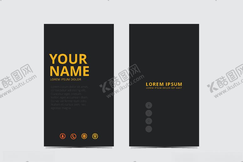 编号：84212209100154128715【酷图网】源文件下载-名片模板