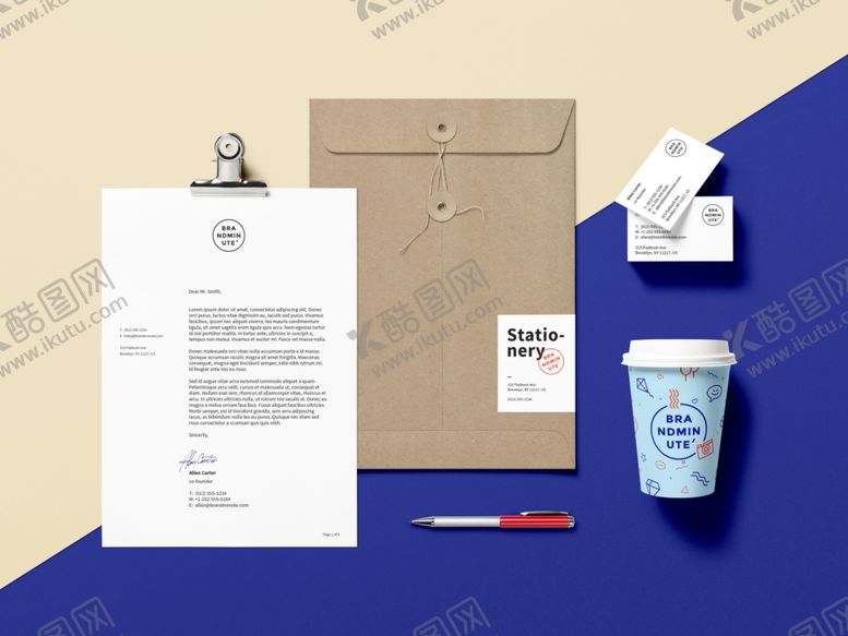 编号：40058609122332539978【酷图网】源文件下载-vi模版效果图样机