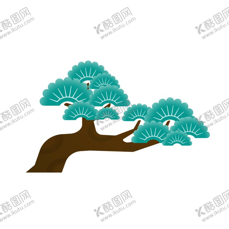 编号：62679601311747132120【酷图网】源文件下载-迎客松