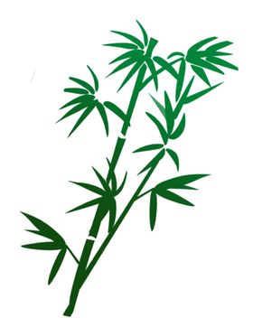 水墨竹子