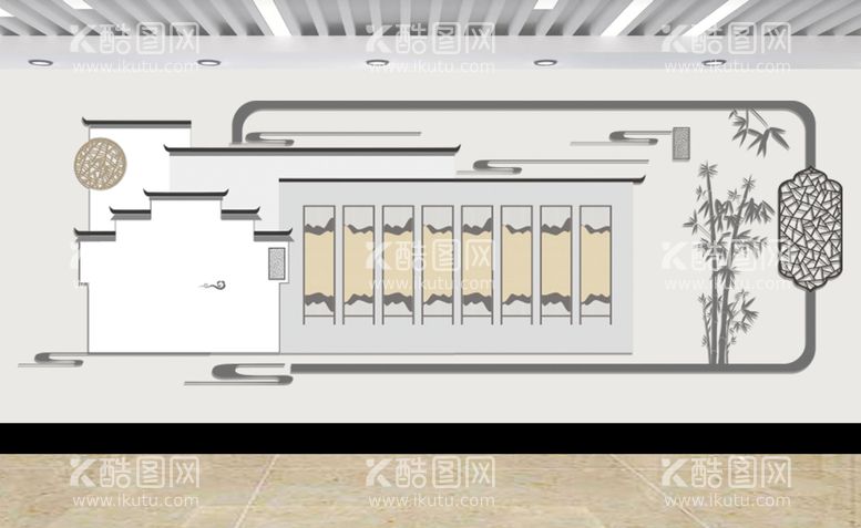 编号：12040501201815034775【酷图网】源文件下载-文化墙