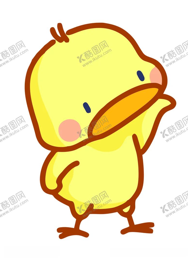 编号：82833304302110068000【酷图网】源文件下载-小黄鸭加油鸭