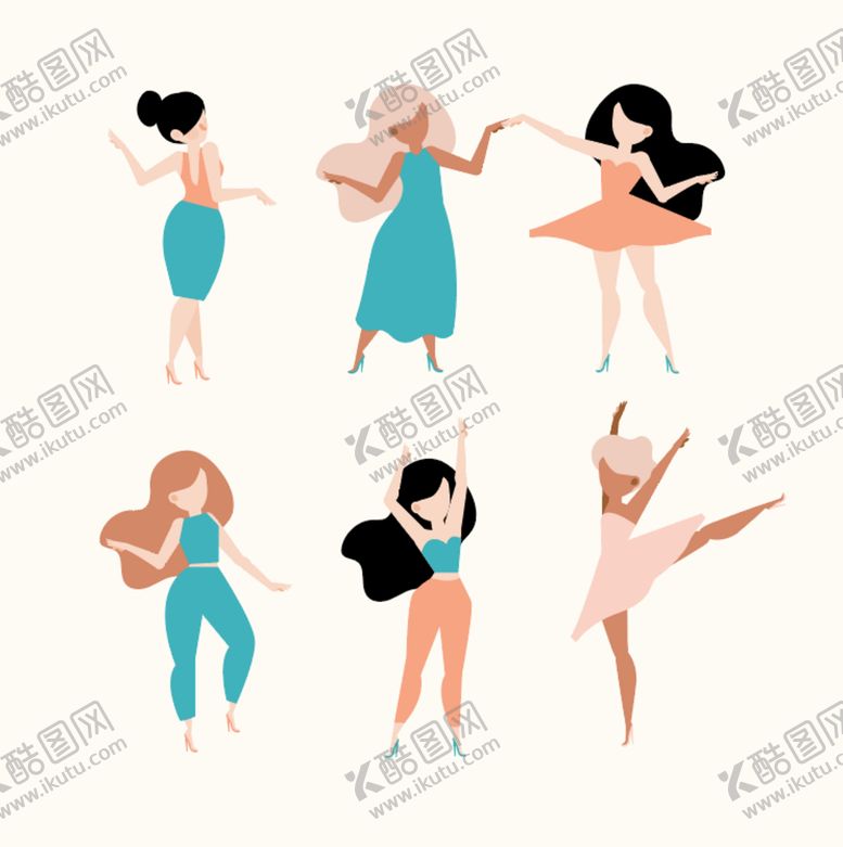 编号：52793009202232111978【酷图网】源文件下载-扁平人物