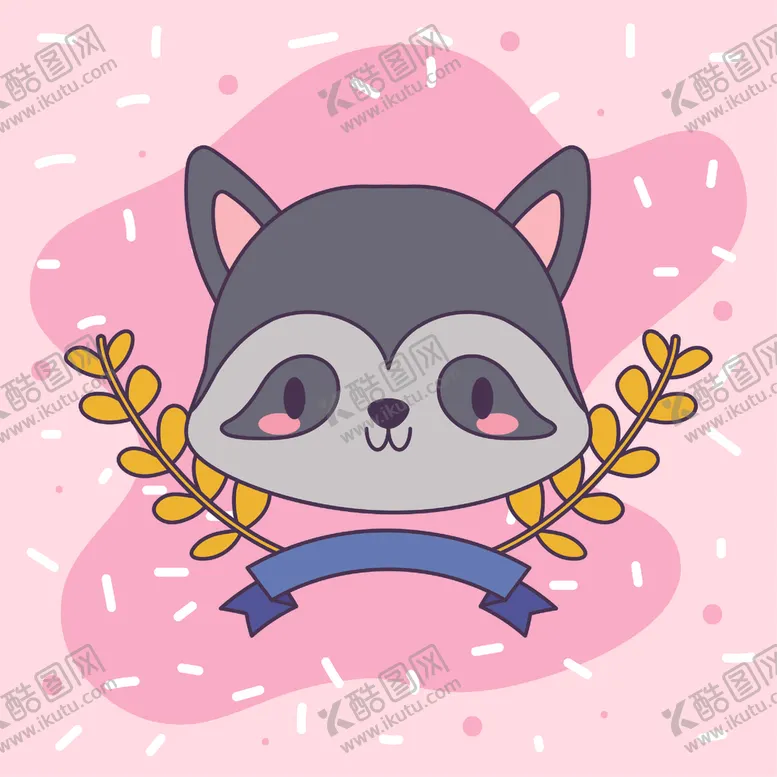 编号：20424103301019273711【酷图网】源文件下载-淡彩卡通动物