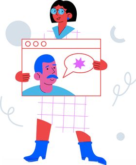 创意卡通插画