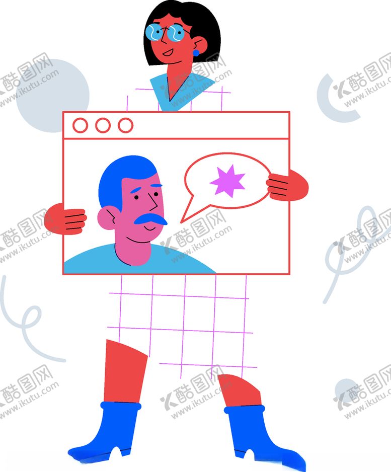 编号：78720605121201115391【酷图网】源文件下载-卡通创意插画