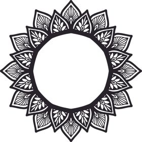 曼陀罗花纹