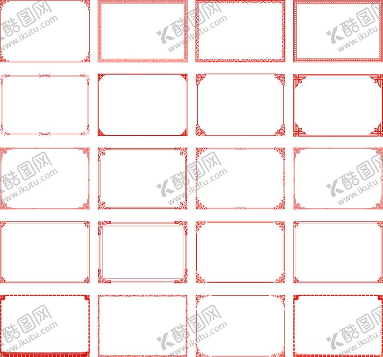 编号：50720004030819031584【酷图网】源文件下载-中式边框