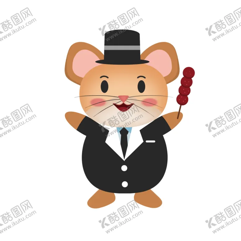 编号：60767409120654133113【酷图网】源文件下载-老鼠糖葫芦
