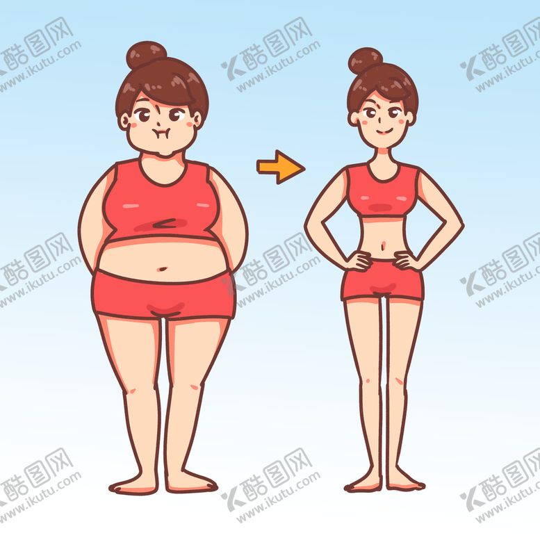 编号：27961810082230544978【酷图网】源文件下载- 减肥 