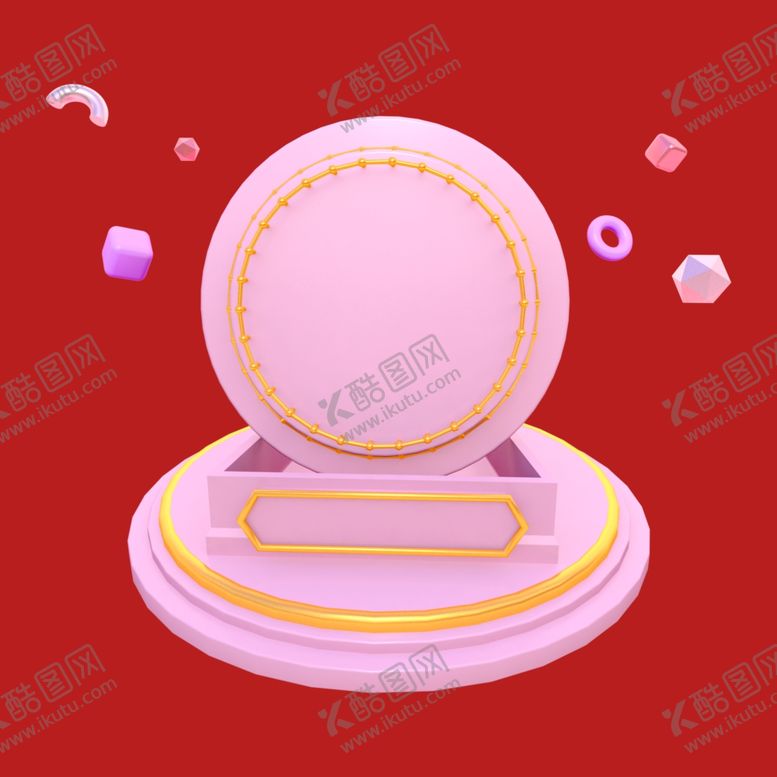 编号：79761402031128046413【酷图网】源文件下载-3D电商展台