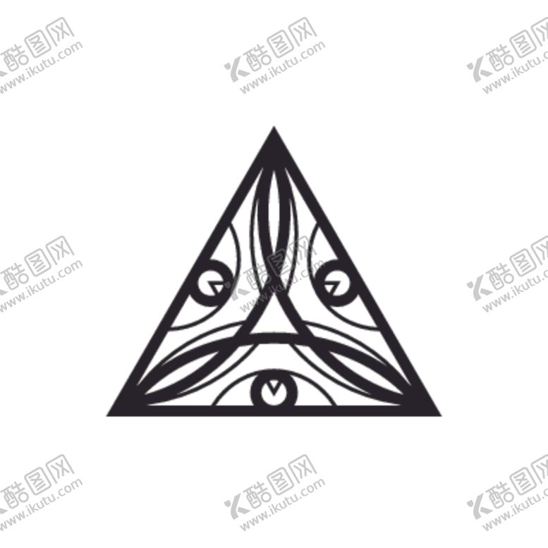 编号：12960609251130274731【酷图网】源文件下载-三角形标志