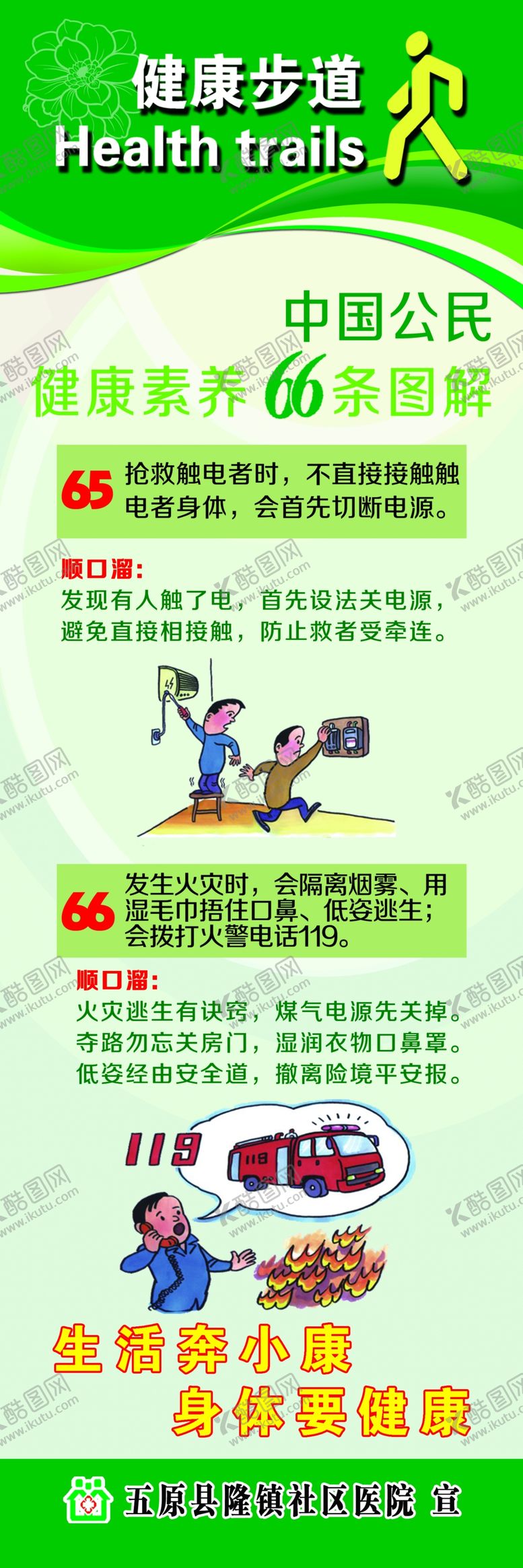 编号：71507205061516478602【酷图网】源文件下载-健康素养66条