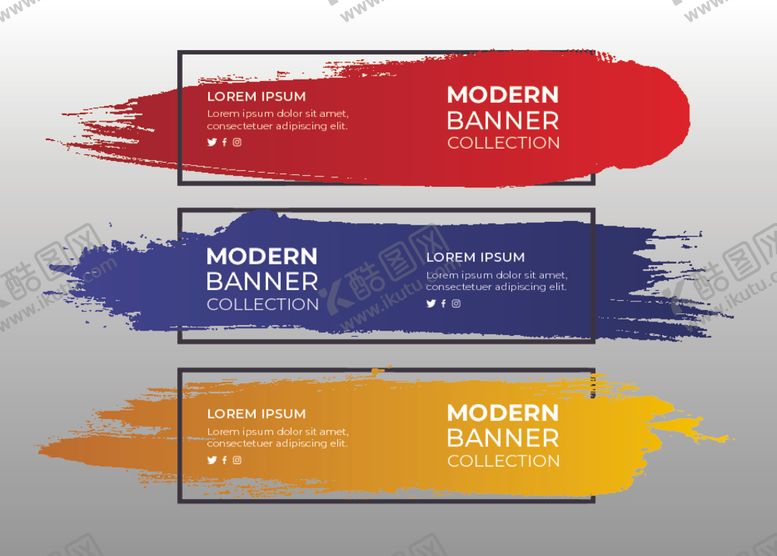 编号：19305009270335228403【酷图网】源文件下载-笔刷展板背景模板