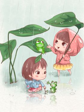 创意卡通插画图案
