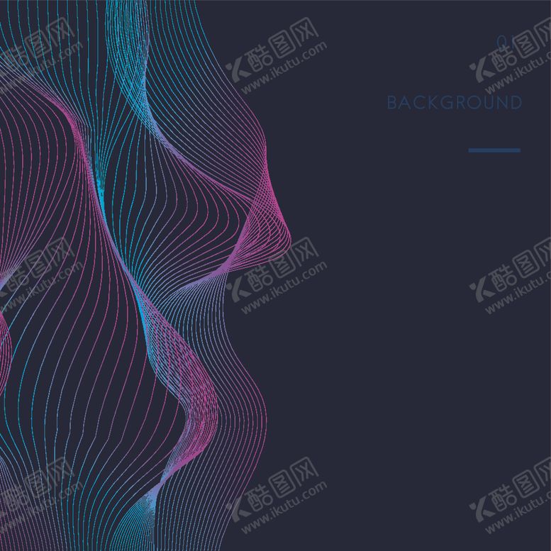 编号：26825911010218234673【酷图网】源文件下载-抽象曲线底纹