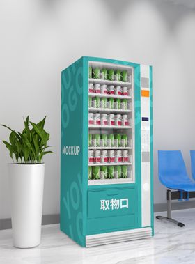 零售柜效果图样机